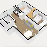 Апартаменты L'aube Climatisation Parking 2 *