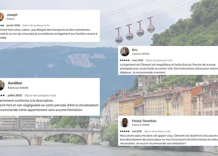 شقة L'aube Climatisation Parking 2